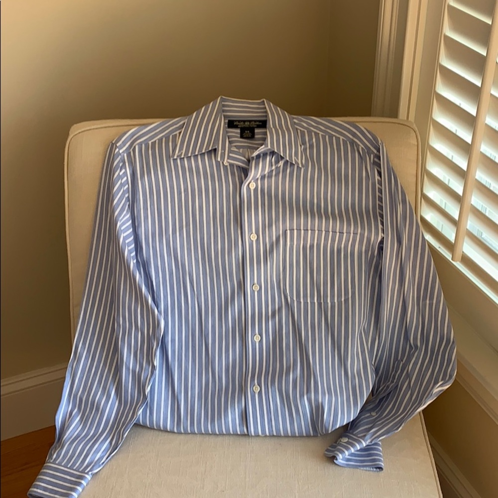 Men’s striped Brooks Brothers button down